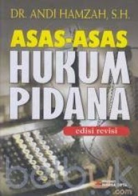 Image of Asas-Asas Hukum Pidana