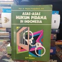Image of Asas-Asas Hukum Pidana di Indonesia