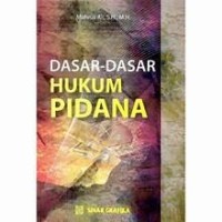 Image of Dasar-Dasar Hukum Pidana