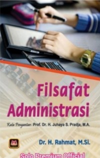 Image of Filsafat Administrasi