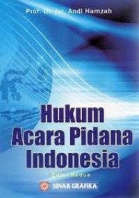 Image of Hukum Acara Pidana Indoenesia