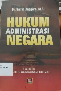 HUKUM ADMINISTRASI NEGARA
