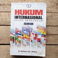 Image of HUKUM INTERNASIONAL SUATU PENGANTAR