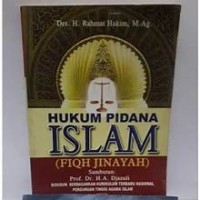 Image of Hukum Pidana Islam Fiqh Jinayah
