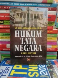 Image of HUKUM TATA NEGARA