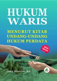 Image of Hukum Waris: Menurut Kitab Undang-Undang Hukum Perdata