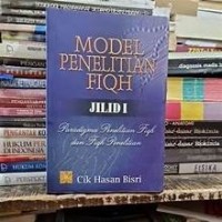 Image of Model Penelitian Fiqh Jilid 1