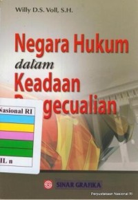 Image of Negara Hukum dalam Keadaan Pengecualian