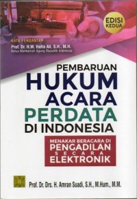 Image of Pembaruan Hukum Acara Perdata di Indonesia