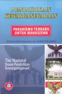 Image of Pendidikan Kewarganegaraan paradigma terbaru untuk mahasiswa