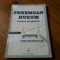 Image of PENEMUAN HUKUM: Sebuah Pengantar