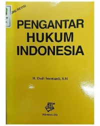 Image of Pengantar Hukum Indonesia
