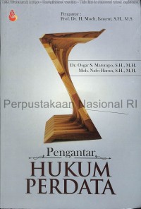 Image of Pengantar Hukum Perdata