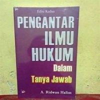 Image of Pengantar Ilmu Hukum dalam Tanya Jawab
