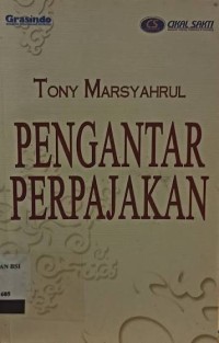 Image of Pengantar Perpajakan