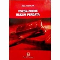 Image of Pokok-pokok Hukum Perdata