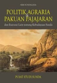 Image of Politik Agraria Pakuan Pajajaran
