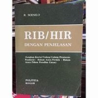 Image of RIB/ HIR dengan Penjelasan
