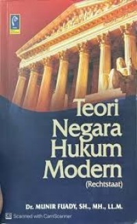 Image of TEORI NEGARA HUKUM MODERN (Rechtstaat)